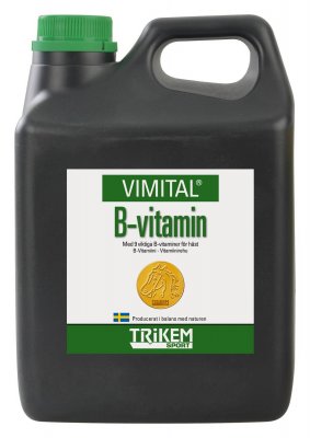 B vitamin för hästens päls och hårfällning